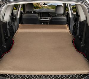 Interior Accessories Adult Travel Bed Automatic Car Air Mattress SUV Foldable Rear Seat Sleeping Pad Folding Trunk Inflatable Auto Camping