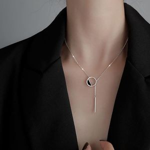 Chains KiK Women Jewelry Round Pendant Necklace Simply Deign Selling Chain For Gift Fine