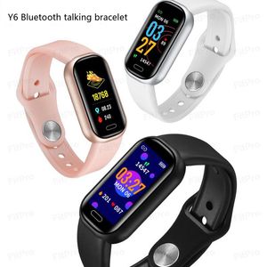 Y16 Smart Armband Bluetooth Watch Information P￥minnelse Tr￤nar Pￅ PJￄRRATION Blodtryck S￶mn￶vervakning M￤tare Steg