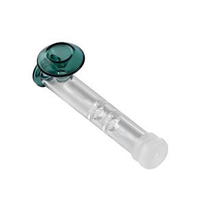 Colorful Diamond Pyrex Thick Glass Pipes Dry Herb Tobacco Spoon Bowl Filter Oil Rigs Handpipes Handmade Portable Bong Smoking Cigarette Holder Tube