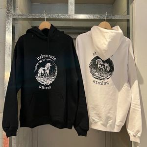 Erkekler Trailsits Kapüşonlu Sweatshirts Erkek Kadın Allmatch Sıradan Hoodies Moda Sonbahar Çiftleri Tekdüzler Giymek 230217