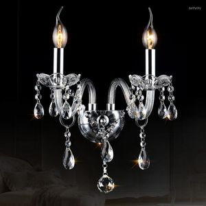 Wall Lamps Crystal Sconce Lights Luxury Modern Living Room Light K9 Top Grade Beside Lighting Lamp