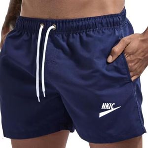 Män shorts fitness strand sport shorts män sommar gym på träning man andas snabbt torr sportkläder jogger kort märke logotyp tryck