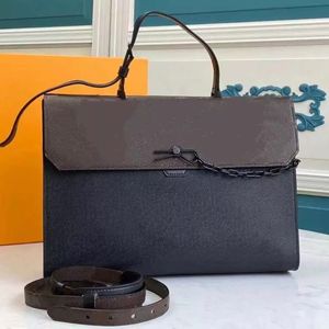 7A quality designer fashion luxury single briefcase men women laptop bag designer men's and women's shoulderbag Business Briefcase Portfolios