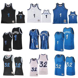 Maglie da basket Penny Hardaway Tracy McGrady 32 First C Mitchell Ness S-XXL 1993-94 03-04 Hardwoods Classics retro Uomo Donna Maglia ritorno al passato della gioventù