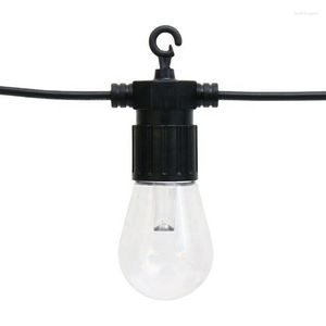 Strings 50mm 3D WS2811 Addressable Pixel Bulb Clear Globe Type;DC12V/DC24V Input;30pcs A String;IP67 Rated Waterproof Pigtails