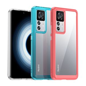 Акриловые случаи для Xiaomi 13 12t Poco M4 Redmi 12C K60 Примечание 12 K50 Ultra 10C 10A Pro 4G 5G Shock -Resect Phone Case