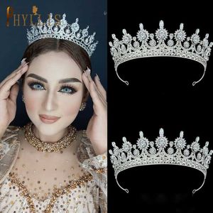 Tiaras A22 Zircon Wedding Crowns and Tiaras Bridal Headband Princess Headpieces Pageant Party Prom Hair Accessories Bride Headwear Z0220