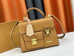 Kadın omuz messenger çantaları lüks el çantası s-lock toka flep çapraz gövde cüzdan çantası tasarımcısı bayanlar monogramlar deri şık çanta çantası pochette n82742