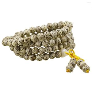 Strang TUMBEELLUWA Handgefertigtes Armband Stern Mond Bodhi 108 Mala-Perlen-Samenarmbänder zum Wickeln für Meditation