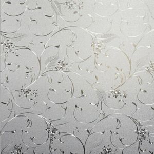 Adesivi murali Scrub Frosted Privacy Frost Casa Camera da letto Bagno Vetro Rimovibile Pellicola per finestre in PVC Adesivo 3D 45x100cm1