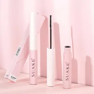 Roze witte mascara waterdichte langdurige wimper make -up mascara niet bloeiende krullende wimpers vormen cosmetica -tools