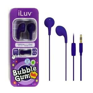 Bubble Gummy Iluv Warphones Fressfree с микрофоном пульт дистанционного управления для iPhone 6S 6 плюс 5S 5C iPod Tab Mp3 3,5 мм наушники