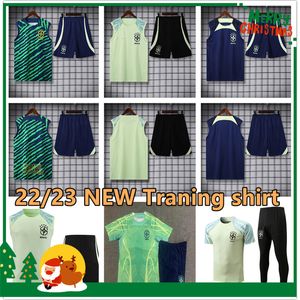 23-24 maglie da calcio brasiliane MARCELO PELE PAQUETA NERES COUTINHO FIRMINO JESUS VINI JR 22 23 24 kit maglia da calcio brasiliana Traning uniforme da uomo 03