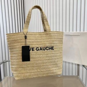 Woman Straw Bags the tote bag designer bag luxury handbag shoulder bag Medium Summer Shopping Beach Totes handbags 5A 2023