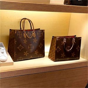 1-1High-quality womens totes designer bags trend color matching design fashion ladies handbag purse large capacity casual top lady