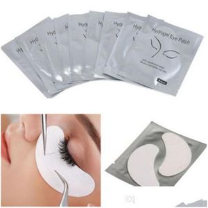 Falsche Wimpern Einweg-Augenpads Lash Paperes Wimpernverlängerung Tipps Aufkleber Wraps Make-up-Tools Pad Drop Lieferung Gesundheit Schönheit Dhvih