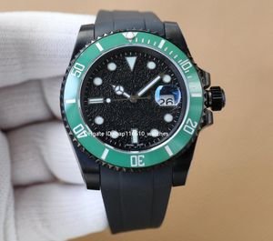 Blue Crystal Mirror luksus zegarek zielony rubin skrętu eta2836 automatyczny mechaniczny 40 mm męski zegarek 904L zegarek zegarek skrętu Waterproof 100m