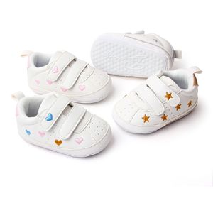 Infant Boys Crib Shoes Baby First Walkers Leather Sneakers Newborn Footwear Bebes Tenis for 0-18m