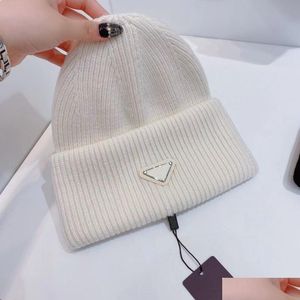 Ball Caps Lüks Beanies Tasarımcı Kış Fasulyesi Erkekler ve Kadın Moda Tasarımı Örme Şapkalar Yünlü Kapak Mektubu Jacquard Uni Sıcak Skl HA DHSHC