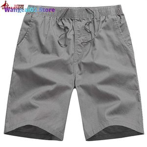 Men's Shorts Men's Shorts New 2023 Mens Cargo Casual Cotton Lightweight with Multi Pockets Summer Streetwear bermuda masculina men clothing 022023H