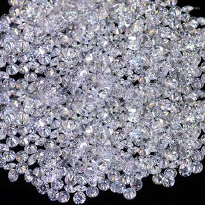 Diamantes soltos NYMPH Real Moissanite Gemstones Diamond 2.0 quilates D Color Vvs1 Lab Grown For Women Fine Jewelry