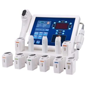 عناصر الجمال الأحدث 20000 لقطات 7D HIFU VMAX ULTRASOUND مضاد للتجاعيد لرفع البشرة المضادة للشيخوخة 8 معدات تجميل الخرطوشة