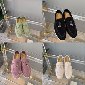 Luxus-Design, Leder-Freizeitschuhe, Damen-Freizeitschuhe, Sommer-Frühlings-Plattform mit Buchstaben-Schnalle-Loafer, Mädchen-Leder-Sick-Sohle, EUR38-46