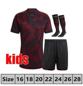2022 GERMANY Soccer Jerseys 22 23 MULLER MUSIALA KIMMICH HAVERTZ GUNDOGAN Kroos REUS FULLKRUG GNABRY SANE MOUKOKO Football Shirt Maillot Foot Men Kids Jersey 6125