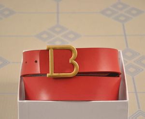 High-quality Designer Belts Classic Vintage Letter B Smooth Buckle Men Women Brand Belt Width 3.8cm Clothing Accessory Belts Wholesale