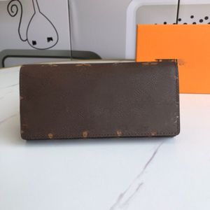 Berühmter Designer-Brief, Unisex-Geldbörse, klassisch, großes Fassungsvermögen, Schnalle, mehrere Karten, faltbar, lange Geldbörsen, Gitter, Business, lässig, Herren-Clutch-Taschen, Damen-Geldbörsen