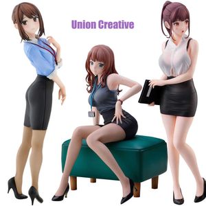 Anime Manga Originalkaraktär PVC Hemrum Lärare Illustration 20CM Union Creative Japan Anime Actionfigur Vuxenleksaker Presentsamling G230220