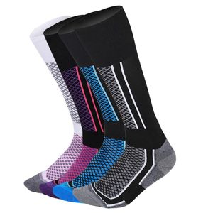 Sports Socks Warm Skiing Men Women Winter Outdoor Snowboard Hiking Ski Breathable Thicker Towel Cotton