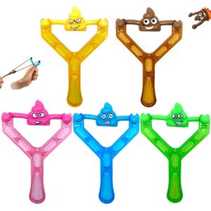 Funny Poop Ejection Toy Slingshot Fake Poop Antistress Gadget Aldult Vent Novelty Children's Adult Toy Children Sticky Stool Toy 1669