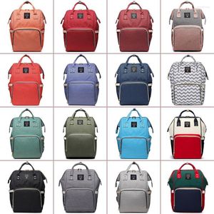 Bolsas de enfermagem de bolsas escolares para fraldas de cuidados de bebê Multifuncional Mummidade Manmy Maternity Brand Large Travel Mackpack Mulheres