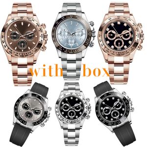 Matriz de cer￡mica mec￡nica autom￡tica para hombres Dise￱o de reloj de nataci￳n de acero inoxidable de 40 mm Classal de zafiro Luminoso Reloj Business Leisure Montre de Luxe