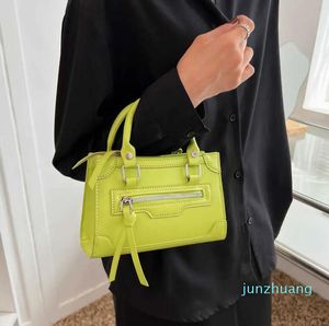 Torba mody Wysokiej jakości faktura ramię zamka błyskawiczne dla kobiet fajne crossbody purarm lady armpit square messenger sac 978