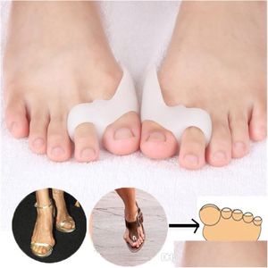 Обработка ног Высокие каблуки Sile Care Tool стельки Ortics Bunion Pedicure Feet Corrector Corrector для сепаратора ног доставить dh4yp