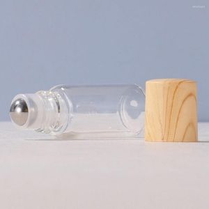 Lagringsflaskor 5st. Användbar bred applikation tom flaskor påfyllbar kompakt slät yta