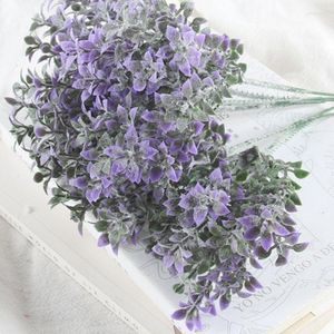 Decorative Flowers 1pc Sugar Handmade Artificial Plants Fake For Wedding Home Decoration Diy Wreath Gift Box Scrapbooking Flocking Grass