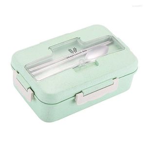 Учебные посуды наборы Kapmore 1pc Lunch Box 3 Coverments Store Horese с крышкой посуды аксессуары для посуды