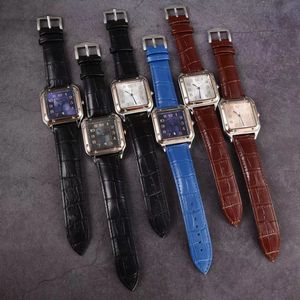 2023 Designer foreign trade goods men's watches quartz belt fashion watch factory direct sales