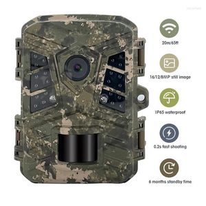 1Set Outdoor Mini Trail Camera 24MP HD Waterproof Infrared (exklusive batteri och TF -kort)