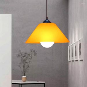 Pendant Lamps Nordic Lights Kitchen Fixtures Plastic PVC Lampshade Dinning Room Lamp Home Lighting Decor Supermarket Luminaire