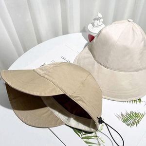 Cycling Caps Men Women Riding Hat Covering Face Sun Fisherman Cap Bucket Summer Beach Wide Brim