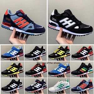 New Wholesale EDITEX Originals ZX750 Sneakers blue black grey zx 750 for Mens and Womens Athletic Breathable casual Shoes Size 36-45 K222