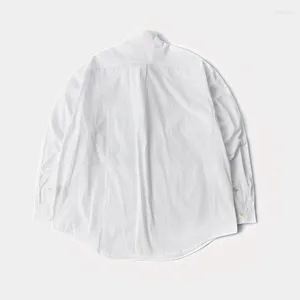 Mäns T -skjortor MindyGoo Högkvalitativ anpassad logotyp Factory Side Zip Loose Skjorta Herr- och kvinnors långa ärmar