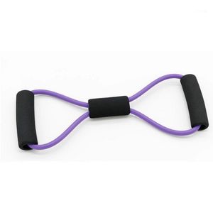 Resistance Bands Women Yoga 8 Word Muscle Training Fitness Pull Rope Tube Workout Exercise Tool Tensile Expander1