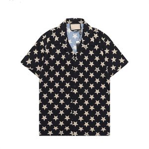 3 男性デザイナーシャツ夏半袖カジュアルシャツファッションルーズポロビーチスタイル通気性 Tシャツ Tシャツ衣類 #103