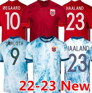 22 23 Norveç Futbol Formaları Haaland 2021 2022 2023 noruega ODEGAARD Berge King camisetas de futbol milli takım Futbol Üniformaları